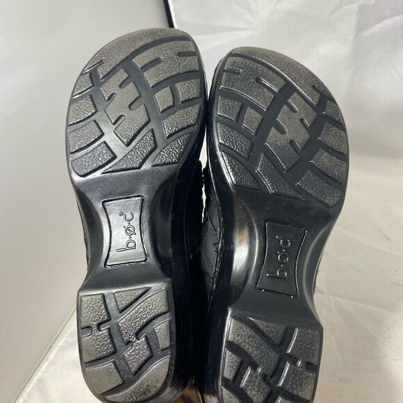 B.o.c. Women’s Shoes Size 9.5M Black Leather Braided Strap - Picture 5 of 8